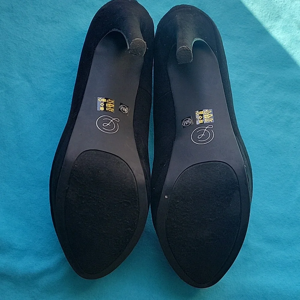 Chinese Laundry Black High Heels Size 9.5 - Picture 3 of 4